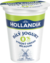 Bílý jogurt nízkotučný 0% tuku Hollandia