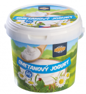 Bílý jogurt smetanový Globus