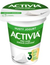 Bílý jogurt zrající Activia Danone