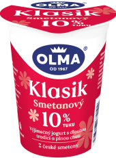 Bílý smetanový jogurt Klasik Olma