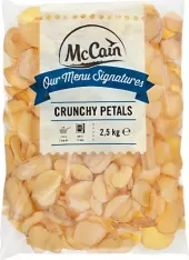 Bramborové lupínky mražené Crunchy Petals McCain