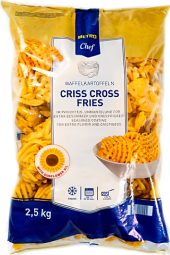 Bramborové mřížky Criss Cross mražené Metro Chef