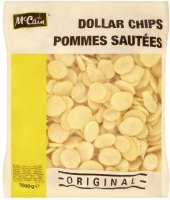 Bramborové plátky mražené Dollar chips Original McCain