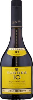 Brandy 10 YO Gran Reserva Torres