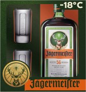 Bylinný likér Jägermeister - dárkové balení