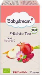 Čaj ovocný dětský porcovaný bio Babydream
