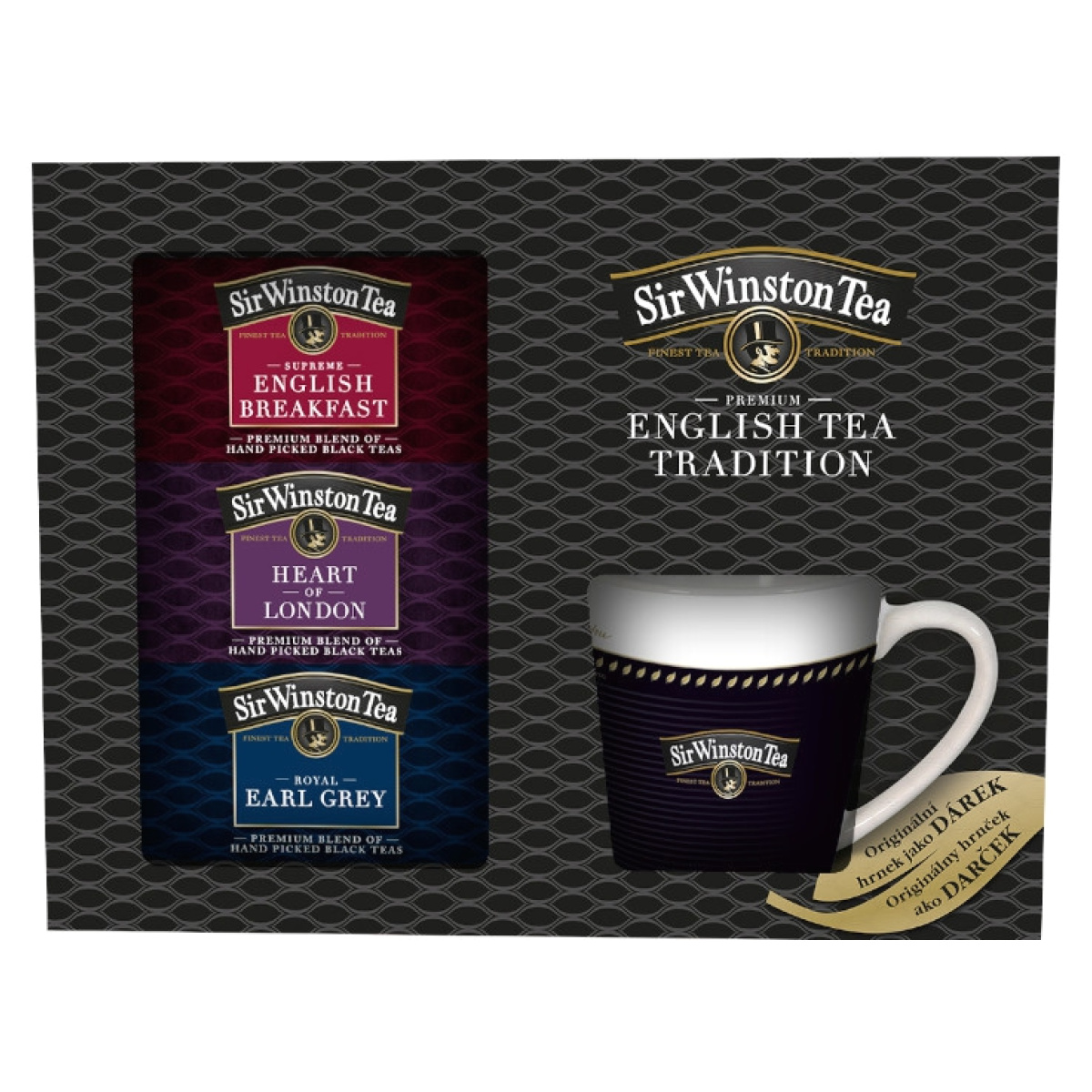 Čaj Sir Winston Tea Teekanne - dárková kazeta levně | Kupi.cz