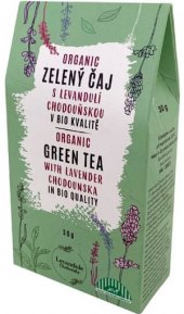 Čaj zelený bio Levandule Chodouňská