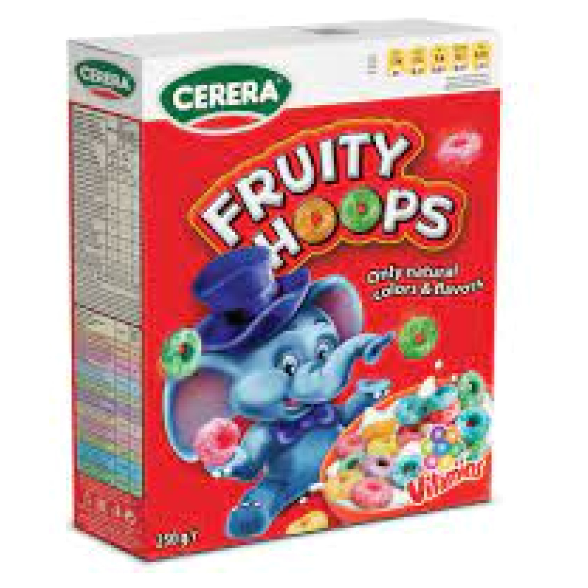 Cereálie Fruity Hoops kroužky Cerera levně | Kupi.cz