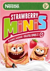 Cereálie Strawberry Minis Nestlé