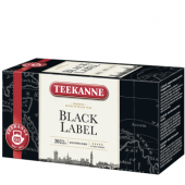 Černý čaj Black label Teekanne