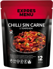 Chilli sin carne Express menu