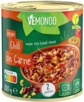 Veganské Chilli sin Carne Vemondo - konzerva