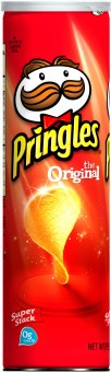 Chipsy Pringles - tubus
