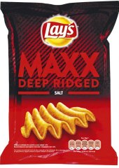 Chipsy vroubkované Maxx Lay's