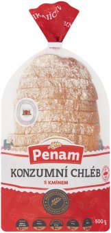 Chléb konzumní kmínový Penam