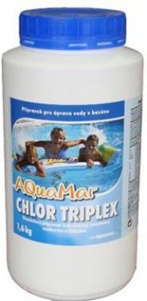 Přípravek do bazénu Chlor Triplex Aquamar