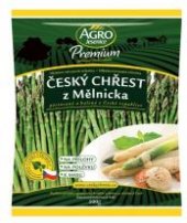 Chřest český zelený celý mražený Premium Agro Jesenice