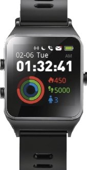 Chytré hodinky U-Band P1 PRO Black Umax