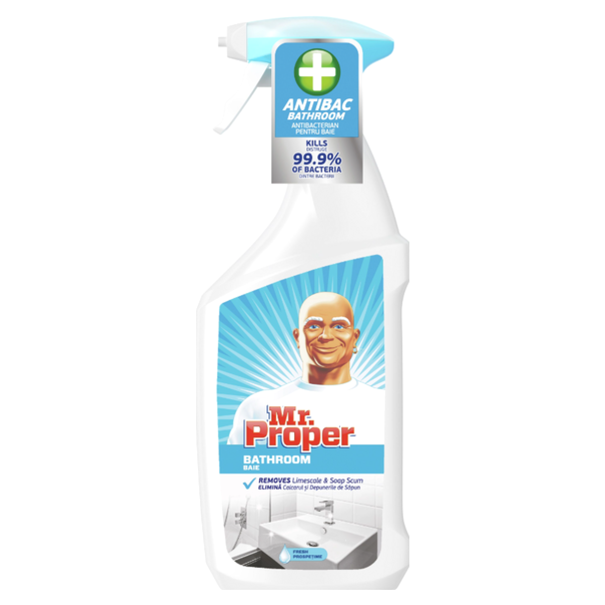 Čistič koupelen Mr. Proper levně | Kupi.cz