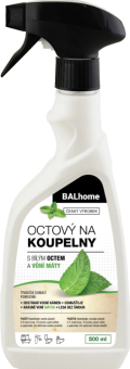 Čistič koupelen ve spreji octový Balhome