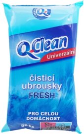 Čisticí vlhčené ubrousky univerzální Q Clean