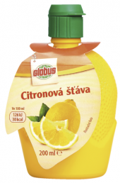 Citronová šťáva Globus