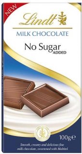 Čokoláda bez cukru Lindt