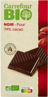Čokoláda bio Carrefour