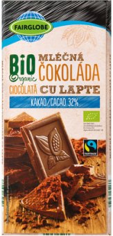 Čokoláda bio Fairglobe