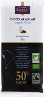 Čokoláda bio Monoprix Gourmet