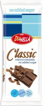 Čokoláda bez cukru Dianella