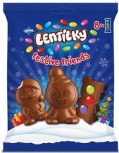 Čokoládové figurky Festive Friends Lentilky