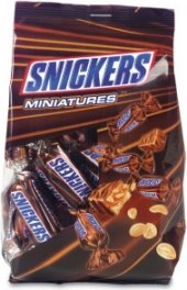 Tyčinky čokoládové Mini Snickers