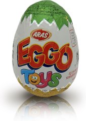 Čokoládové vajíčko s překvapením Aras