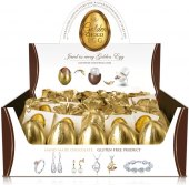 Čokoládové vajíčko se šperkem Golden Choco Egg