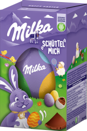 Čokoládové vajíčko Shell Milka