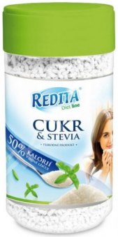 Přírodní cukr a stevia Redita