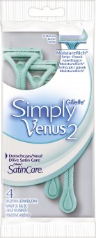 Jednorázová holítka dámská Simply Gillette Venus 2