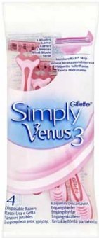 Jednorázová holítka dámská Simply Gillette Venus 3