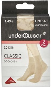 Dámské silonové ponožky Under2Wear