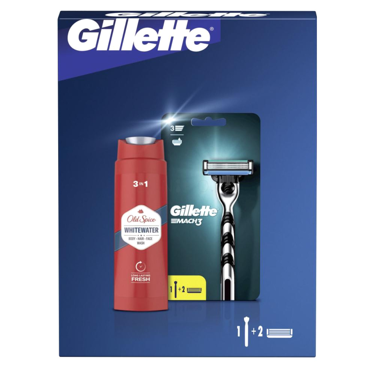 Dárková kazeta Gillette + Old Spice levně Kupi.cz