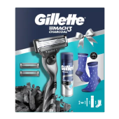 Dárková kazeta pánská Charcoal Mach3 Gillette