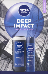Dárková kazeta pánská Deep Impact Nivea Men