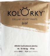 Dětské eko pleny Deluxe Velvet Pants Kolorky