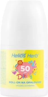 Dětský roll-on na opalování OF 50 Helios Herb