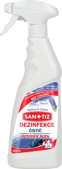 Dezinfekce interiéru auta San+tiz Sanitiz