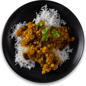 Dhal s rýží Authentic