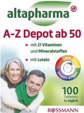 Doplněk stravy A-Z 50+ Altapharma