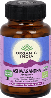 Doplněk stravy Ashwagandha Organic India